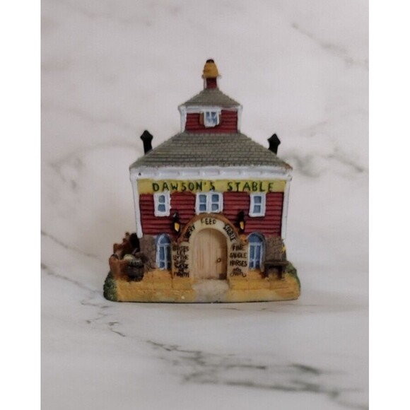 Vintage 98' Dawson's Stable AH156 Liberty Falls Figurine Decor Miniature Village - Picture 1 of 8